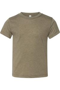 Футболка для малышей BELLA + CANVAS Triblend, цвет olive triblend