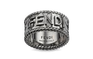 Кольцо Relief FENDI, серебро