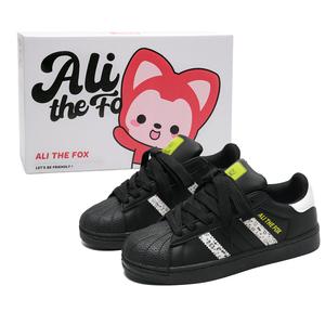 Кроссовки для скейтборда унисекс с низким верхом черного цвета Ali The Fox