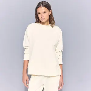 Женская спортивная свитшот с круглым вырезом Boomerang, кремовый