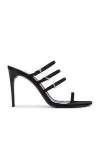Сандалии Jerry Mule Saint Laurent, цвет Noir