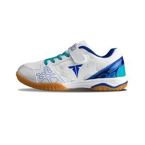 Кроссовки для тренировок с низким верхом, противоскользящие, амортизирующие, износостойкие, дышащие, с поддержкой баланса, детские TIBHAR, белый/синий