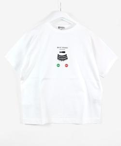 Футболка из 100% хлопка, прохладная STUDIO PICONE, белый