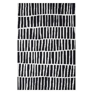 Ковер ручной работы Lemuel Nuloom, черный, 61x183 см