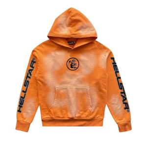 Худи Hellstar Hoodie Fire Orange, оранжевый
