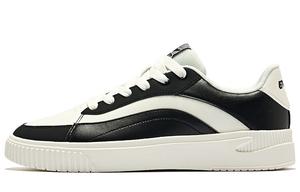Кроссовки ERKE Skateboarding Shoes Men Low-top White/Black, белый/черный