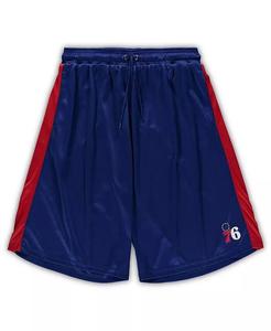 Мужские красные шорты Philadelphia 76ers Big and Tall Performance Fanatics