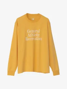 Футболка с длинным рукавом GAR с типографическим принтом (унисекс)