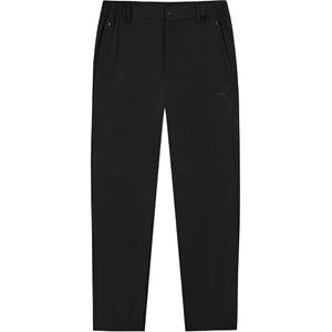 Разнообразие тренировочной коллекции вязаные спортивные штаны men's ANTA, черный