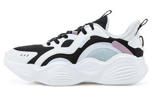 Легкие низкие кроссовки для бега женские черно-розовые Erke, Jet Black/Primrose Pink