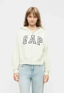 Толстовка на молнии heritage Gap, New Off White