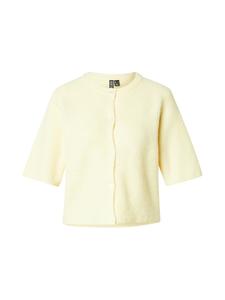 Вязаный кардиган PIECES PCSilly, светло-желтый