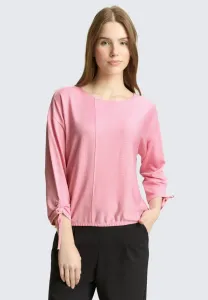 Структурированная полосатая блузка с длинными рукавами Tom Tailor Denim, Small Tonal Blush Rose Stripe