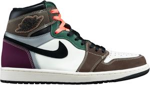 Мужские кроссовки Nike Air Jordan 1 Retro High OG, Black/Archaeo Brown/Dark Chocolate