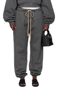 Fear Of God Essentials Классические домашние брюки серого цвета для отдыха