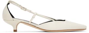 Белые туфли Франсин BY FAR