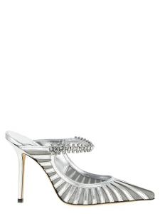 Мюли 'Bing' JIMMY CHOO, серебристый