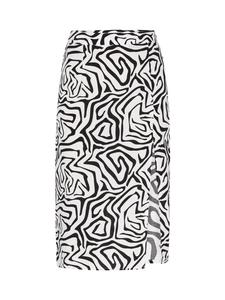 Юбка до колена myMo ROCKS, цвет white black