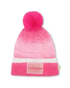 Розовая детская шапочка из полиэстера Billieblush