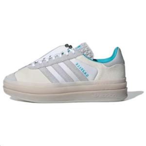 Женские кроссовки для скейтбординга adidas originals Gazelle, Cloud white/light blue/light pure gray