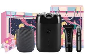 Миниатюрная портативная электробритва mi s100 с роторной системой, полностью водонепроницаемая ipx7, перезаряжаемая, для сухого и влажного бритья, моется под проточной водой Xiaomi