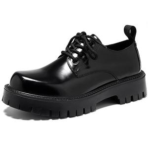 Повседневные мужские туфли SHUPATE черные, черные с увеличенной высотой