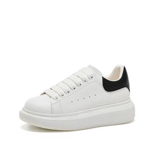 ELLE Женские низкие скейтерские кеды бежево-черные, цвет Beige Black