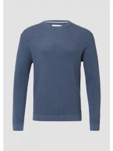 Вязаный свитер цвета 5363_бледно-голубой s.Oliver