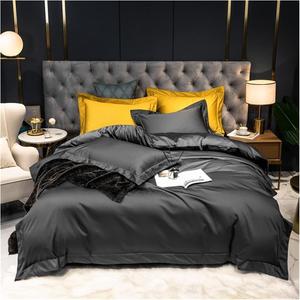 YUSIWOAL Комплект постельного белья из египетского хлопка 1000TC ультрамягкий цвет павлиний синий Color 3