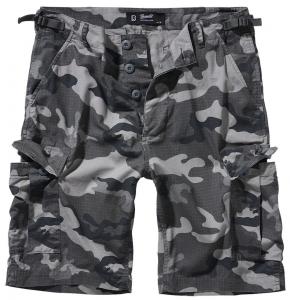 Шорты Brandit BDU Ripstop Shorts, цвет Charcoal/Camo