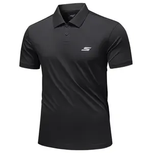 Skechers Поло мужское Pitch Black 002K