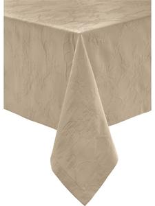 Erwin Müller Жаккардовая скатерть из смесовой хлопчатобумажной ткани Arnsberg песочного цвета