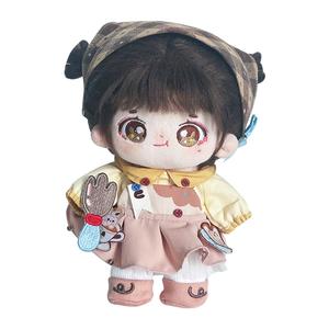 Xilemeng Оригинальная кукла Brand Puffed White Rabbit, хлопковая кукла, кукла для переодевания, плюшевая кукла высотой 20 см