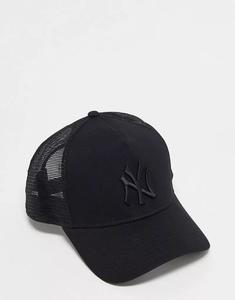 Черная кепка дальнобойщика New Era 9Forty MLB NY Yankees