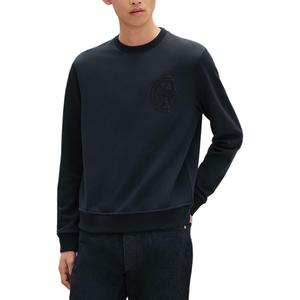 HERMES Толстовка FW25 мужская морская синяя