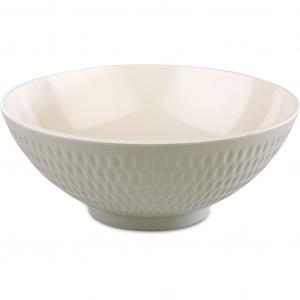 Салатница Asia Plus 1 шт., из меламина, штабелируемая и пригодная для посудомоечной машины Aps, серый/белый