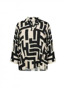 Рубашка ALVA из 9999C BLACK COMBI Wasabi Concept