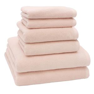 Linum Home Textiles Набор банных полотенец Ediree из турецкого хлопка, 6 шт., цвет Blush