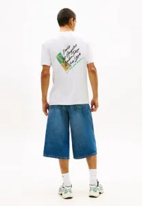 Футболка с фирменным логотипом на спине. Tommy Jeans, Ice Grey Heather