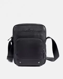 Сумка из натуральной кожи среднего размера Bellido, черный