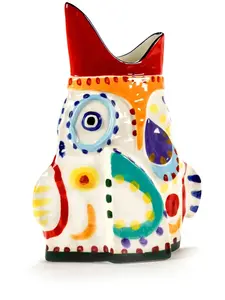 Ваза sicily с принтом, 35,5х25х16 см, Serax, белый