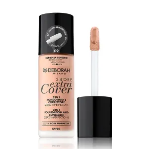 2в1 макияж и консилер 24Ore Extra Cover Deborah Milano