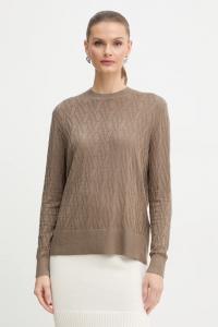 Свитер Armani Exchange, коричневый