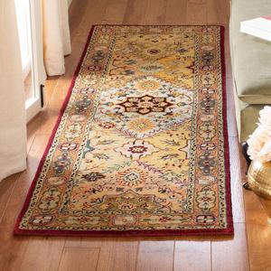 Ковер-дорожка SAFAVIEH, 77 x 366 см, коллекции Persian Legend, Red & Rust, ручной работы из традиционной шерсти, идеально для помещений с высокой проходимостью в гостиной, спальне (PL812A)