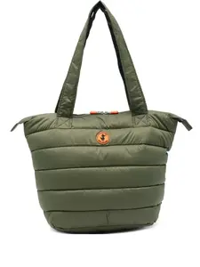 Стеганая сумка-тоут Save The Duck, зеленый