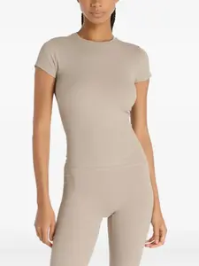 Футболка в рубчик New Balance, бежевый