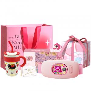 Пояс для прогревания живота с индикацией уровня заряда батареи, пятиступенчатый контроль температуры, подарочная упаковка 02 Disney