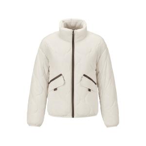 Skechers Пуховик женский чисто-белый, Pure White-01SV