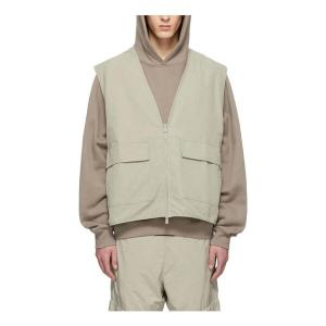 Жилет ss22 cotton vest 'sea foam' Fear Of God Essentials, зеленый