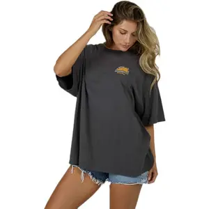 Футболка с коротким рукавом Salty Crew Palm set cover up, черный